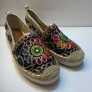 Patricia Ladies Espadrille Step Spring Shoes Sz 8M Preowned